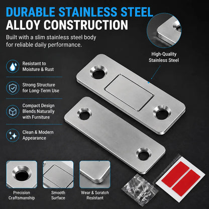 🧲 10Pcs Magnetic Door Catch