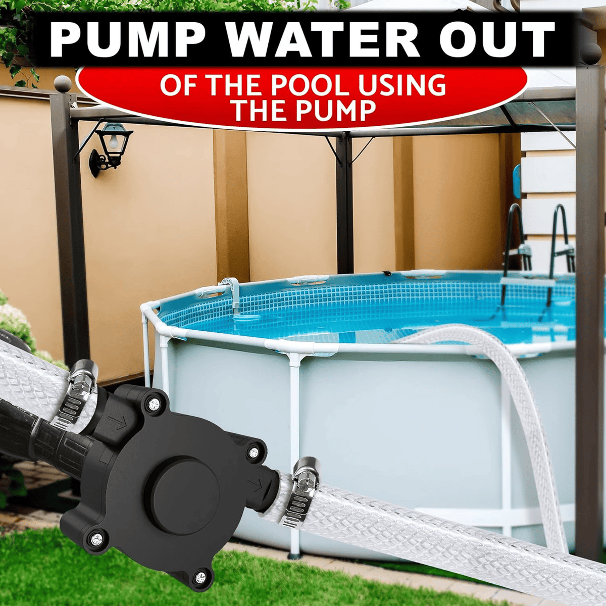 Portable Electric Drill Pump