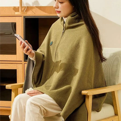 ❄️ Heated Wearable Blanket – Stay Warm at Your Desk Without Bulky Layers