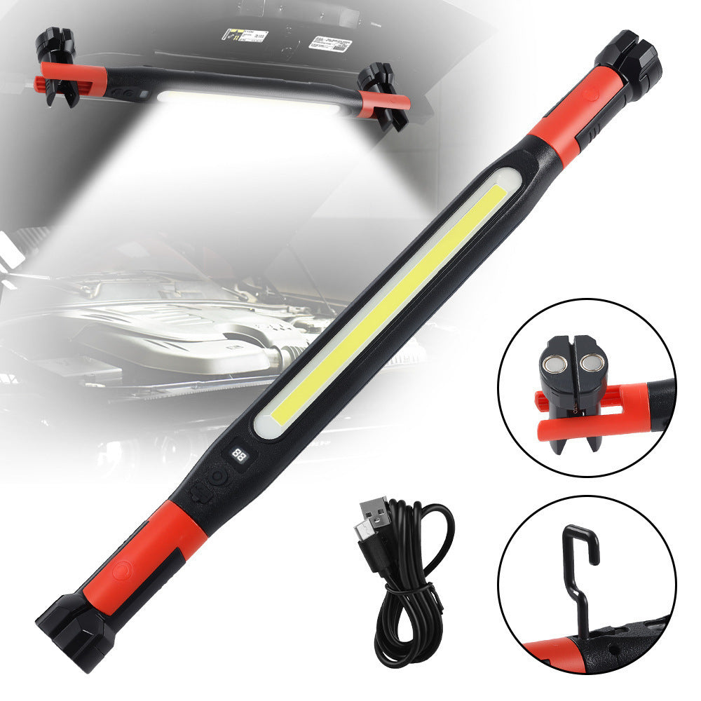 🔦 Rechargeable  Work Light | Magnetic 360° Garage Repair Lamp