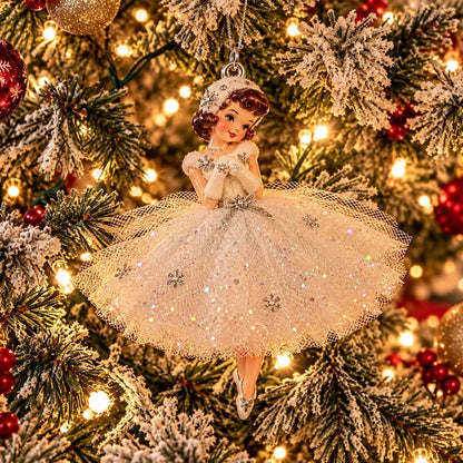 🔥 49% OFF - Vintage Christmas Lady Ornaments – 1950s-Inspired Holiday Charm 🎄