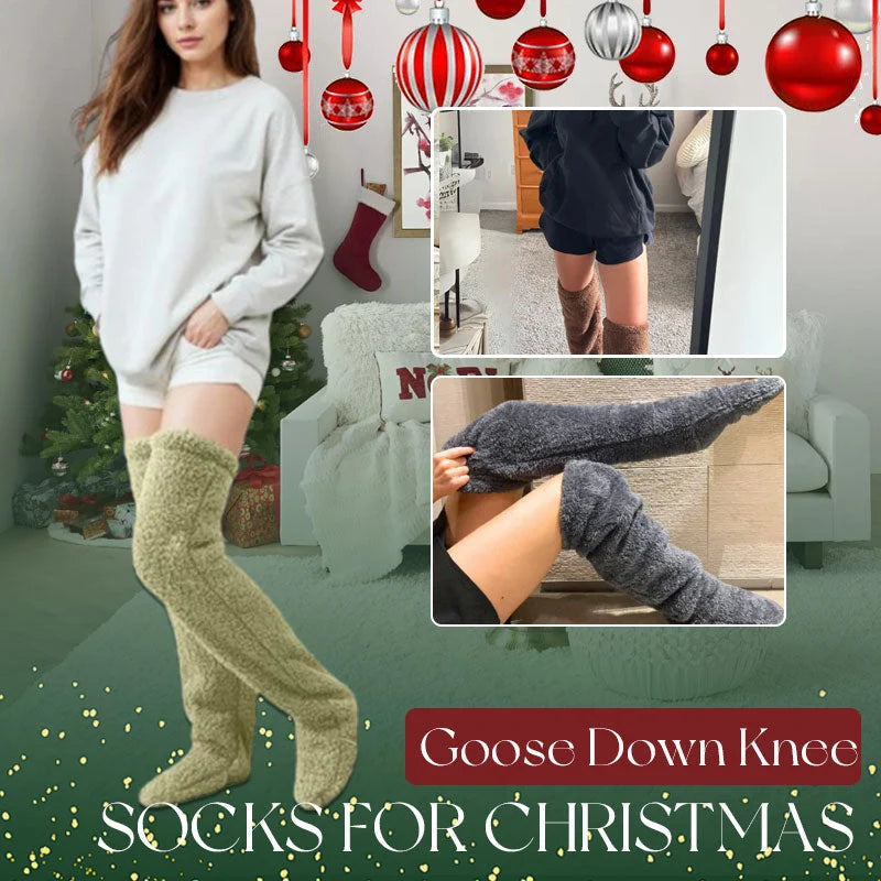 🎄Goose Down Knee Socks For Christmas