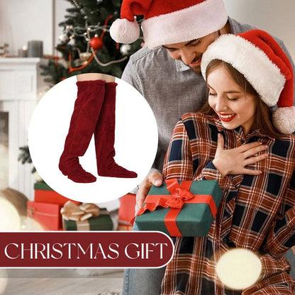 Goose Down Knee Socks For Christmas