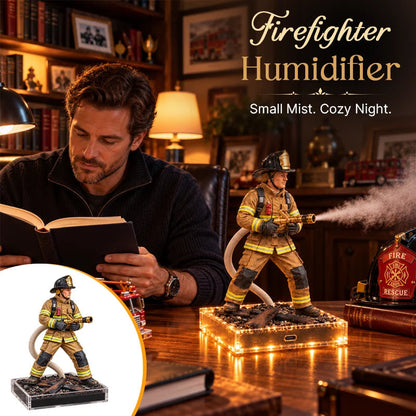 🚒 Light-Up Firefighter Rescue Humidifier🎁A Unique Gift for Everyday Heroes!