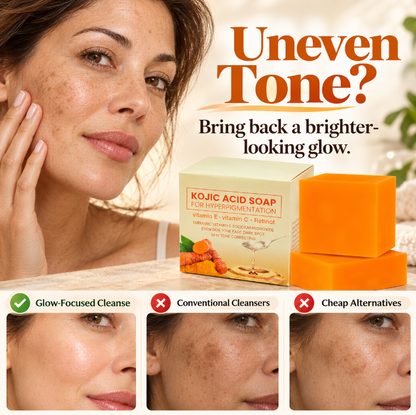 🧡 Kojic Acid Brightening Soap