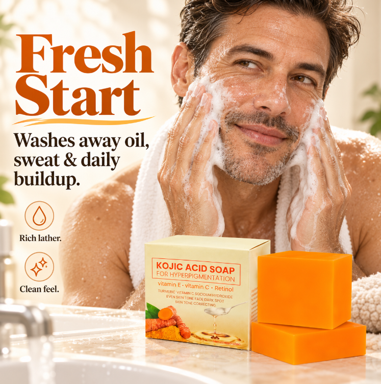 🧡 Kojic Acid Brightening Soap