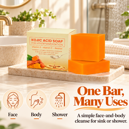 🔥 49% OFF 🧡 Kojic Acid Brightening Soap