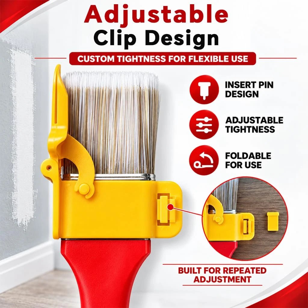 🔥HOT SALE 49% OFF - 🖌️Paint Brush with Paint Shield