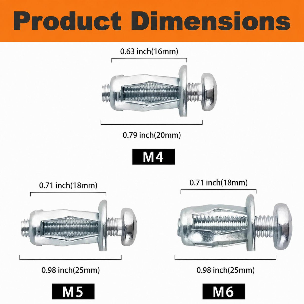 🔥 HOT SALE 🔥🔥🎁🔩  Button Rivet Locking Nuts Set