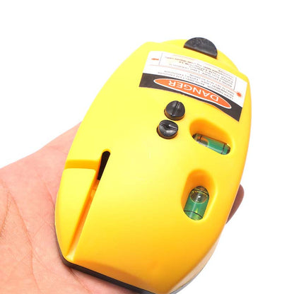 🔴90° Right Angle Laser Level – Infrared Precision Laser Line Tool, Bright Visible Beam, Compact Durable Layout Marker for Tile Laying, Shelf Mounting & Home DIY Projects