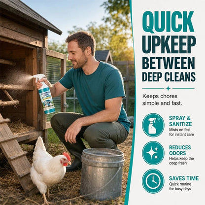 📍Chicken Coop Cleaner Spray