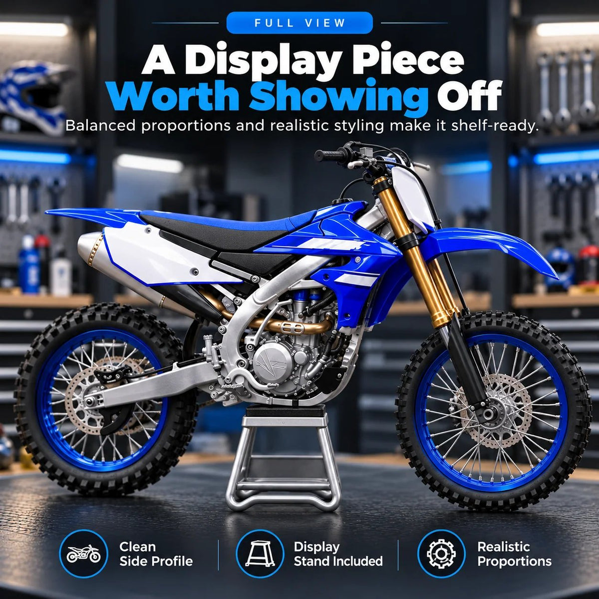 🏁 DIY Motocross Dirt Bike Model Kit 🏍️ Build Your Own Racing Legend!