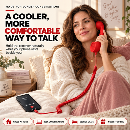 ☎️ Retro telephone handset with Type-C interface 📞