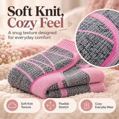 🔥 50% OFF Rechargeable Heated Knee-High Socks – Cozy Warmth for Cold Winter Days ❄️