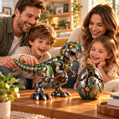 🦖🔥 Mechanical T-Rex Egg – From Mysterious Egg to Mighty Robotic Dinosaur! 🥚