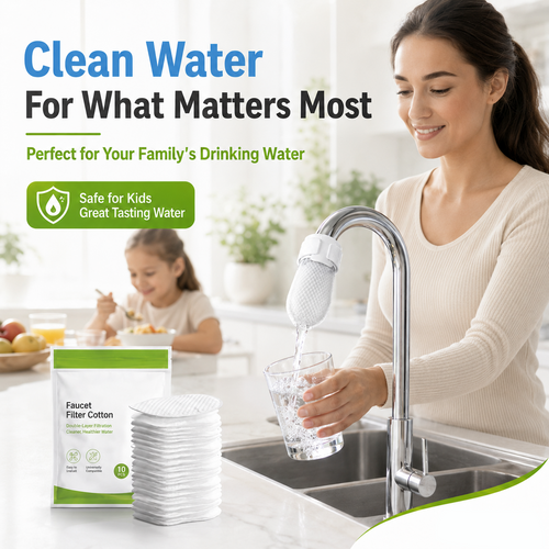 Anti-Splash Kitchen Faucet Filter for Sediment & Rust Removal