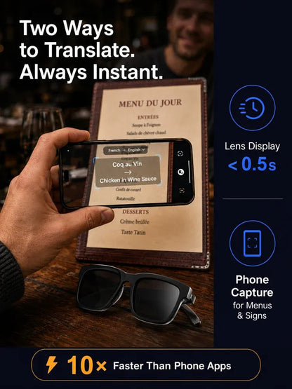 Al Smart Bluetooth Glasses