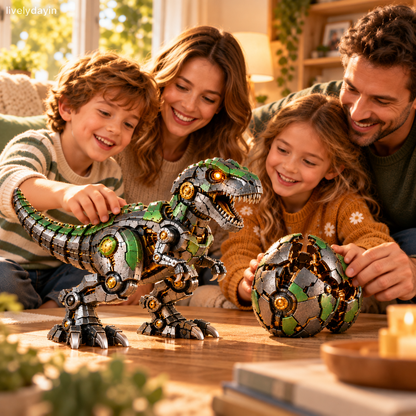 🦖🔥 Mechanical T-Rex Egg – From Mysterious Egg to Mighty Robotic Dinosaur! 🥚