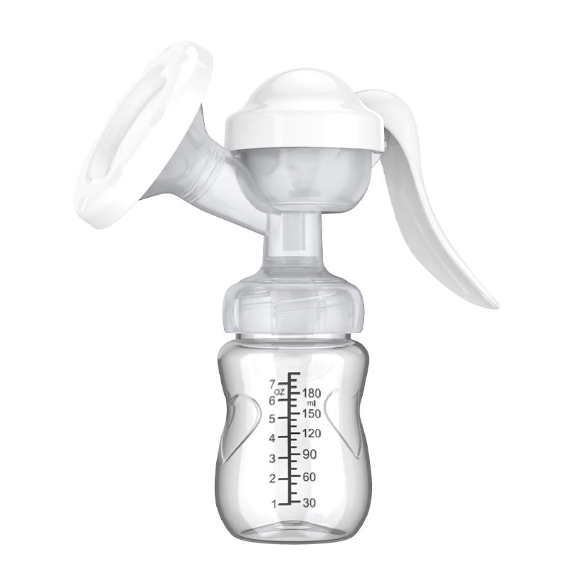 2-in-1 Manual Breast Pump & Baby Bottle Set