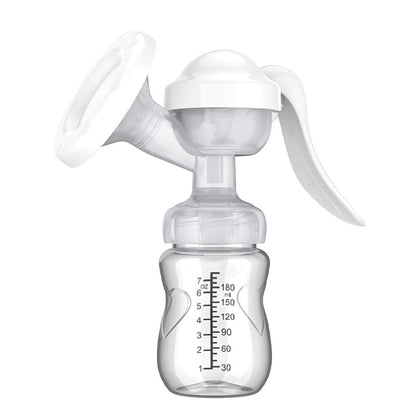 2-in-1 Manual Breast Pump & Baby Bottle Set