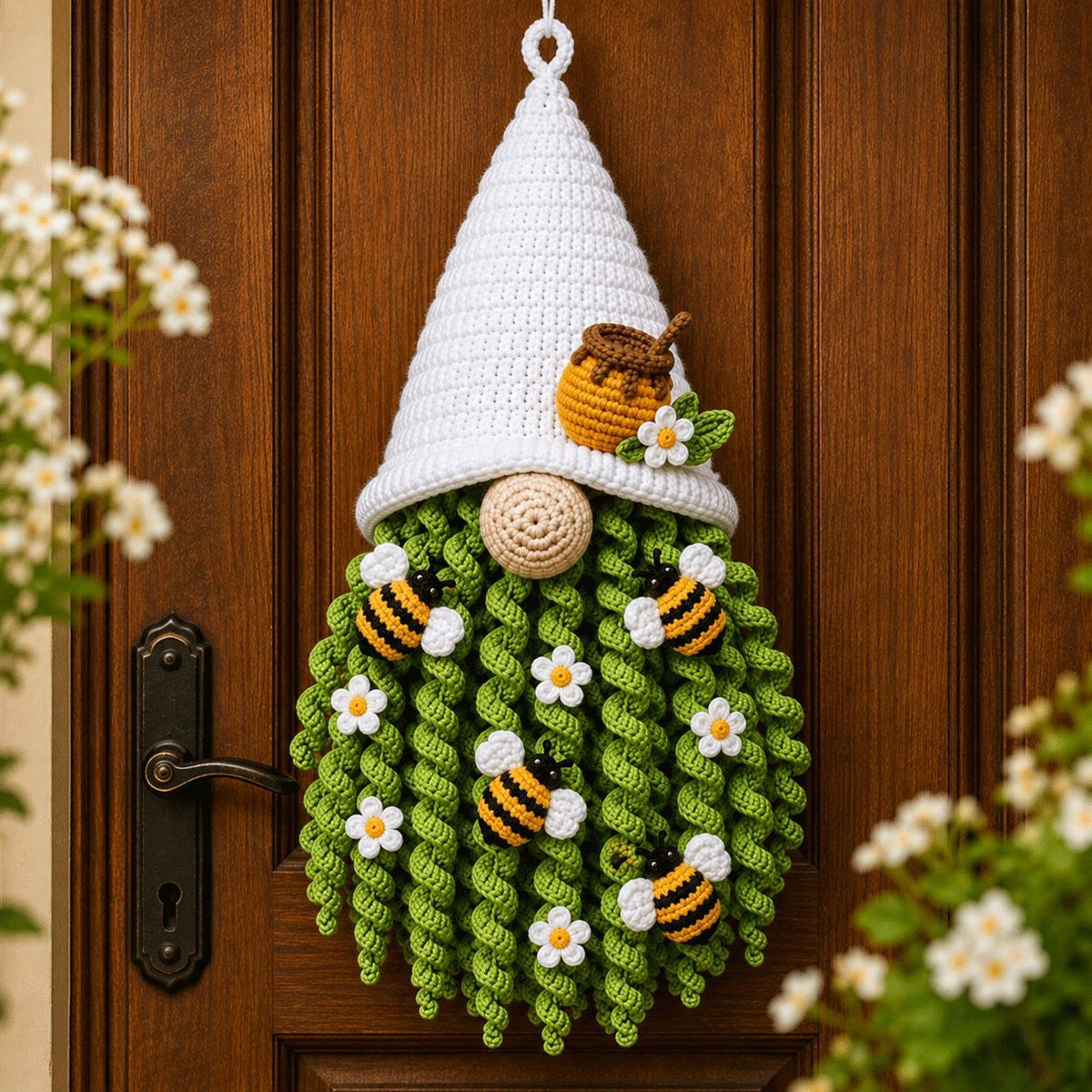 🧶 DIY Seasonal Crochet Door Hanger Kit – 6 Handmade Holiday Designs for Year-Round Home Decor