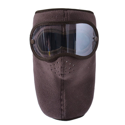 ❄️ Winter Thermal Balaclava 🏍️ Windproof Fleece Full Face Mask with Breathable Design