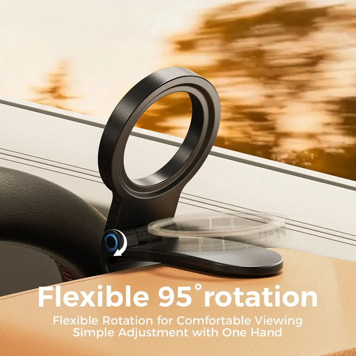 🧲Magnetic Car Phone Mount 📱Dashboard Clip Holder for Magnetic Smartphones