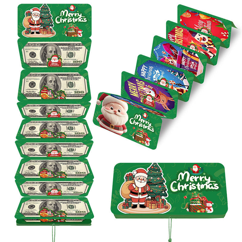 💵✨ Christmas Cash Surprise Envelope – Festive Money Gift Holder