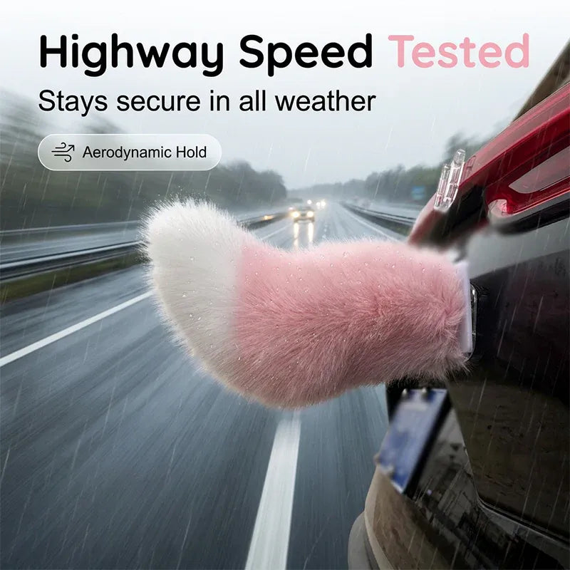 🐾 Remote Control Electric Car Tail — Animated & Weatherproof ⏳