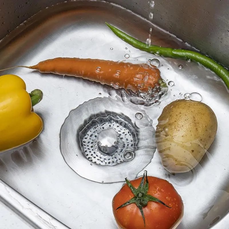 🔥Upgraded 3 in 1 Kitchen Sink Drain Strainer