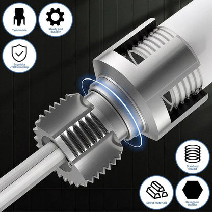 🛠️ Pipe Tapping and Threading Tool