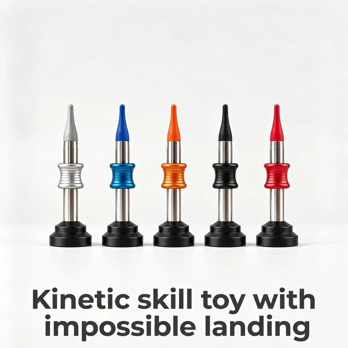 Say Goodbye to Desk Stress! 👋Kinetic Desk toy That Performs Impossible Landing