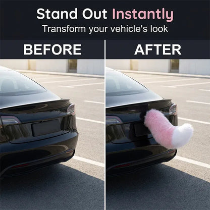 🐾 Remote Control Electric Car Tail — Animated & Weatherproof ⏳