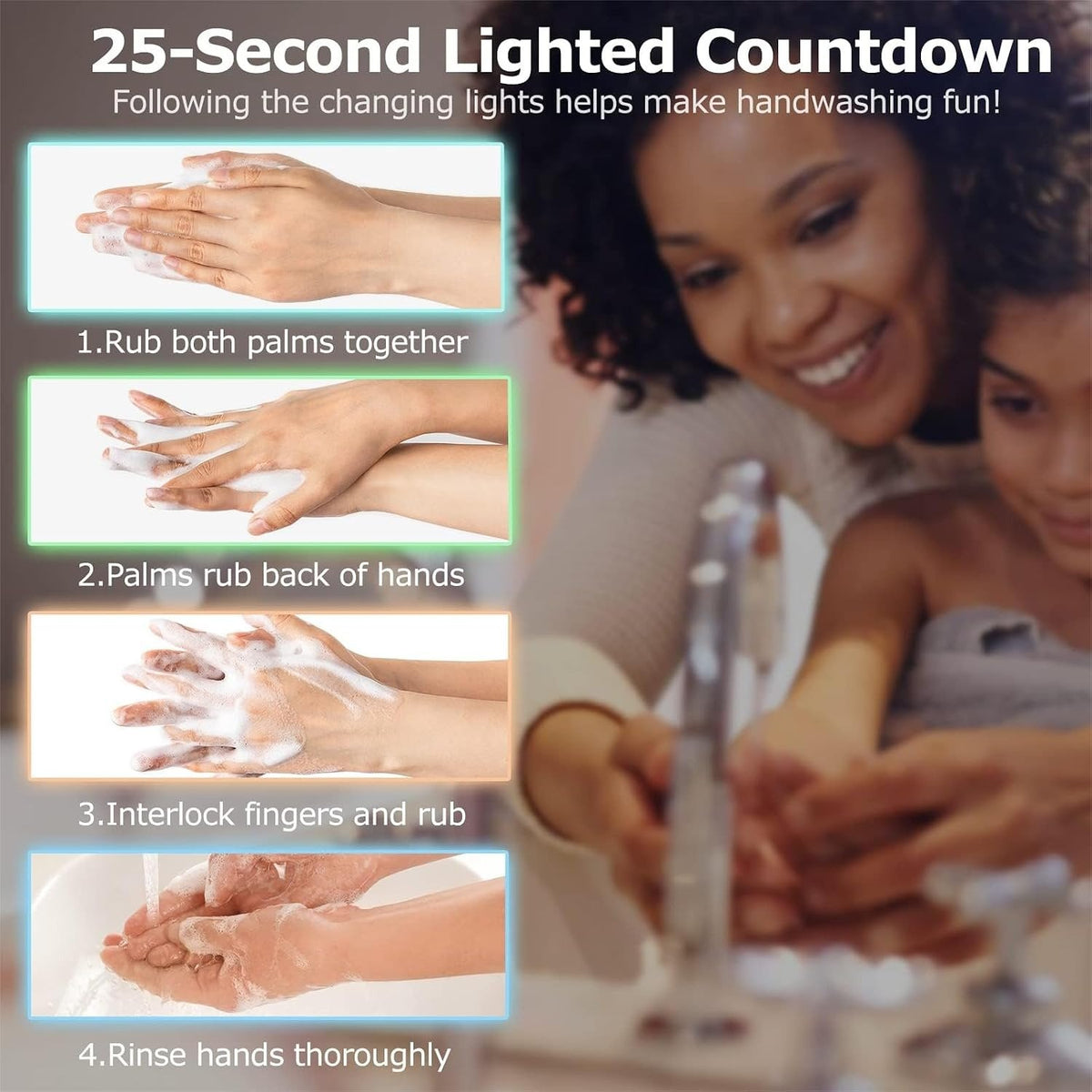 🧼 18.6 oz Touchless Automatic Soap Dispenser