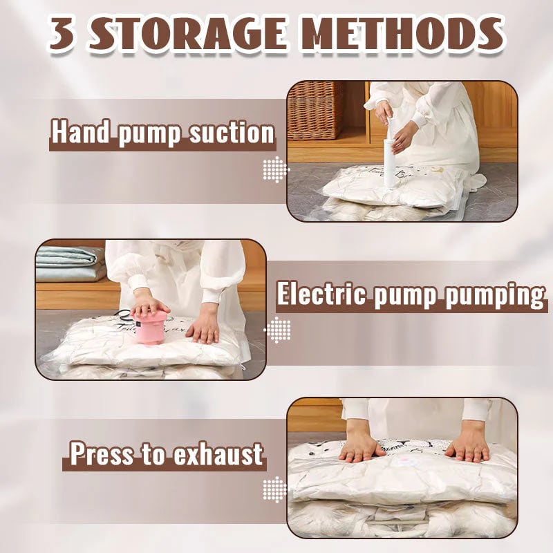 ⏳LAST DAY SALE 49% OFF!!🔥Hanging Vacuum Storage Bags