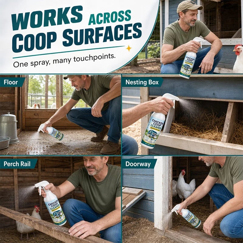 📍Chicken Coop Cleaner Spray