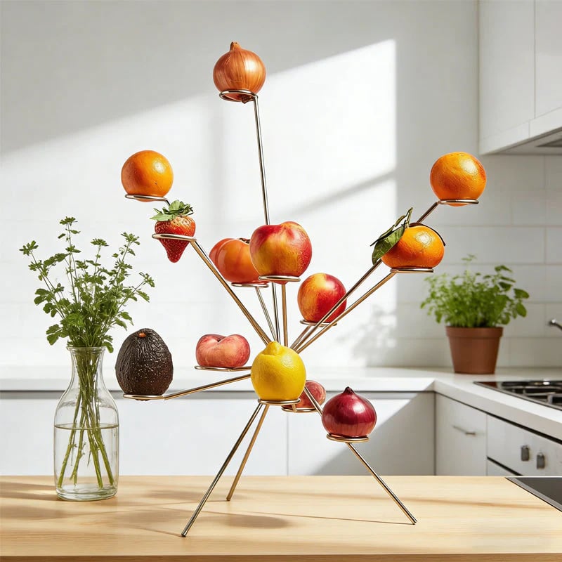 🎆[Fireworks on the Dinner Table]Exploding Fruit Bowl 🍎✨