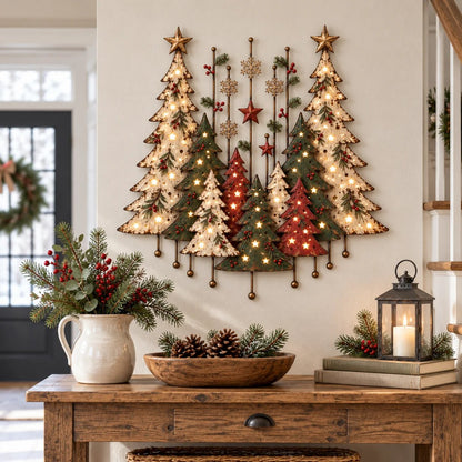 🔥Vintage Woodland Christmas Wall Decor