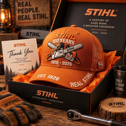 STIHL 100th Anniversary Commemorative Trucker Cap