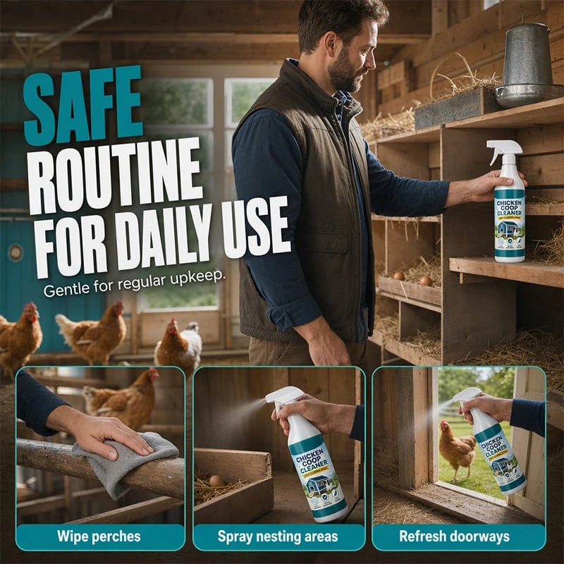 📍Chicken Coop Cleaner Spray