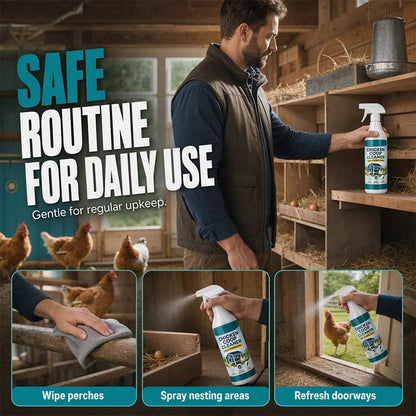 📍Chicken Coop Cleaner Spray