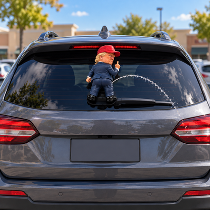 🚗💦 Funny Car Sprayer Ornament – Hilarious Rear Window Prank Decoration 😂