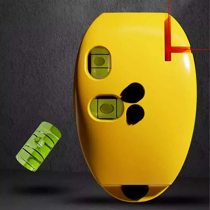 🔴90° Right Angle Laser Level – Infrared Precision Laser Line Tool, Bright Visible Beam, Compact Durable Layout Marker for Tile Laying, Shelf Mounting & Home DIY Projects