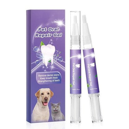🥇BUY 1 GET 1 FREE🔥Pet Oral Repair Gel Toothbrush 🐱🐶
