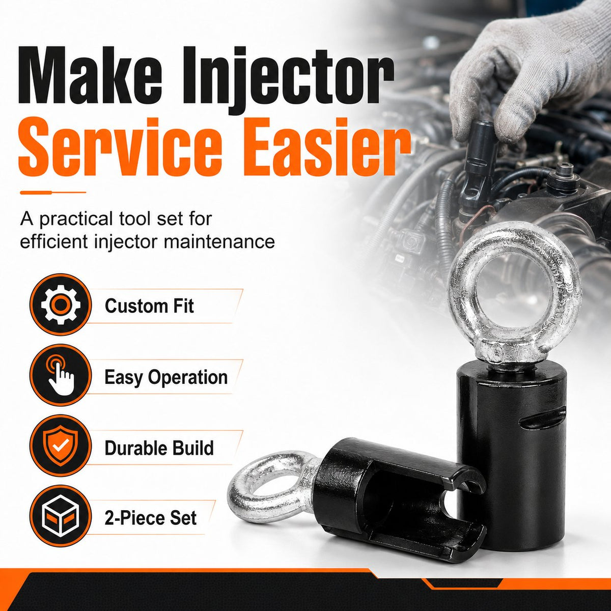 🛠️🔧 Fuel Injector Removal Puller Kit