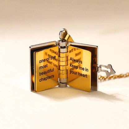 📍For Granddaughter - The Most Beautiful Chapter Book Necklace