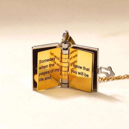 📍For Granddaughter - The Most Beautiful Chapter Book Necklace