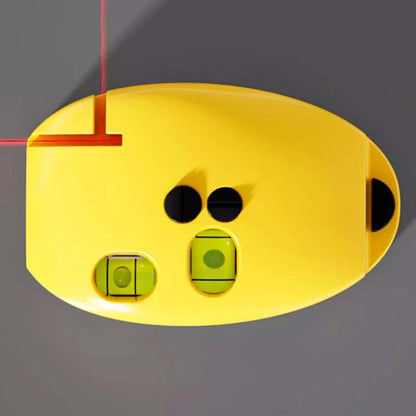 🔴90° Right Angle Laser Level – Infrared Precision Laser Line Tool, Bright Visible Beam, Compact Durable Layout Marker for Tile Laying, Shelf Mounting & Home DIY Projects