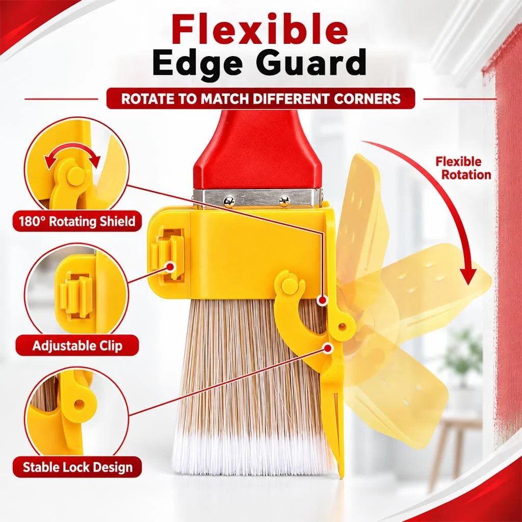 🔥HOT SALE 49% OFF - 🖌️Paint Brush with Paint Shield