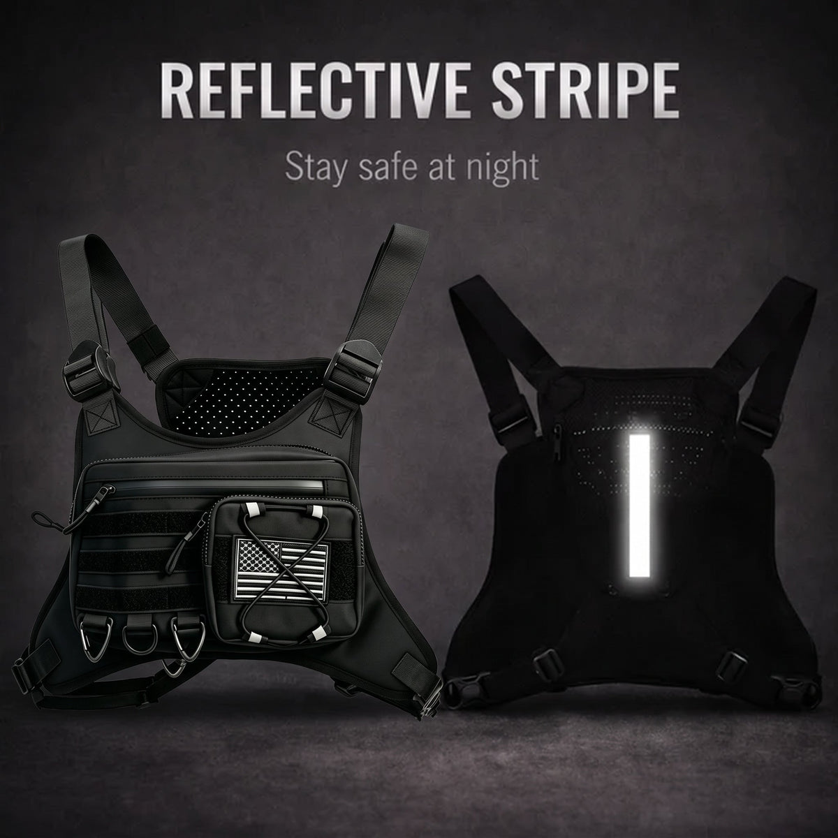 Lightweight Tactical Chest Rig Bag